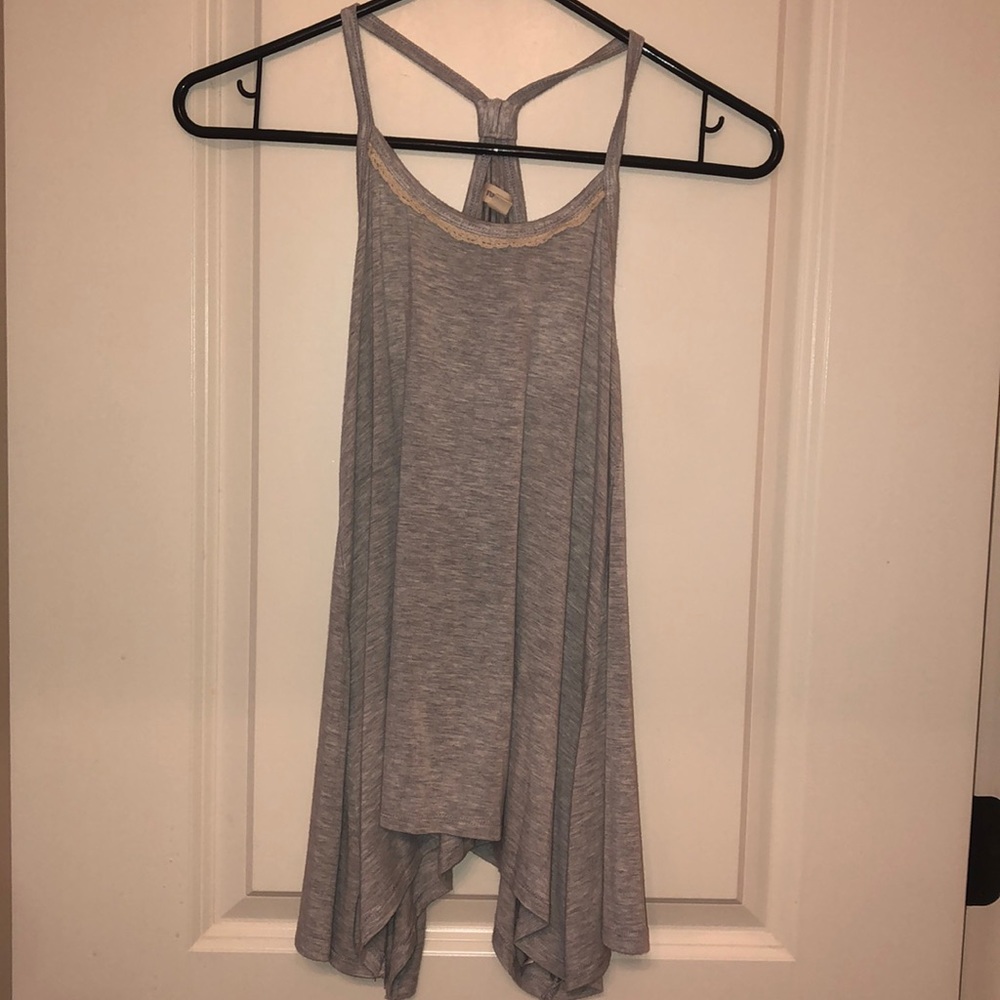 Kids Medium Long Gray Tank